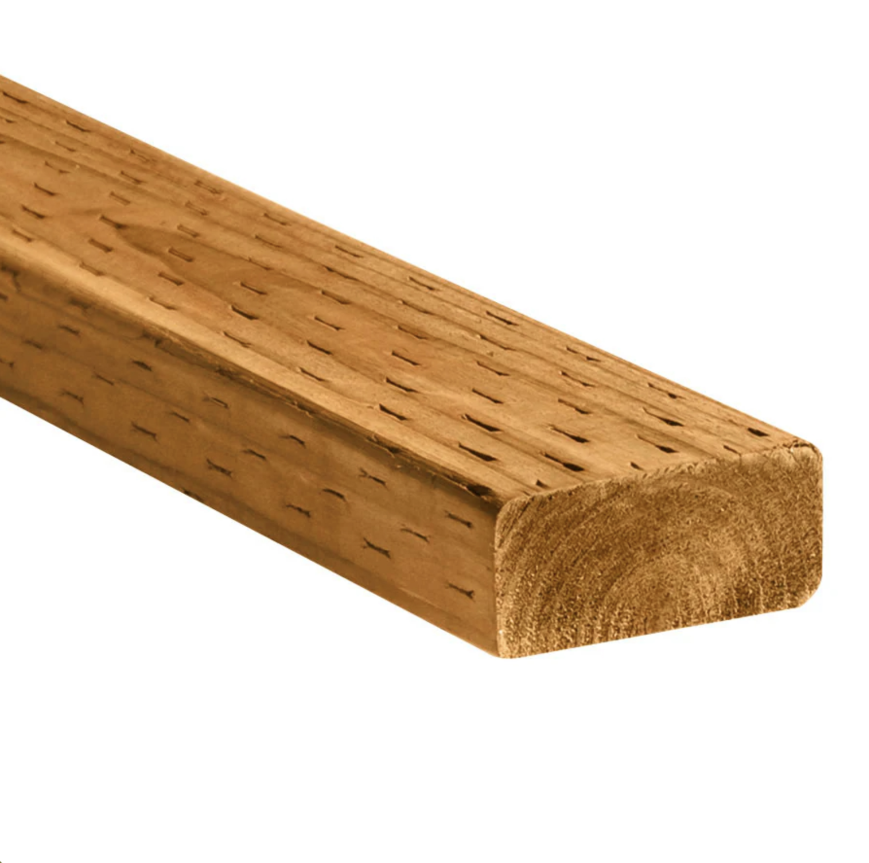 Pressure Treated Wood Fence Rail 2 Inch x 4 Inch x 10 Foot for Privacy, Picket, and Ranch Fencing