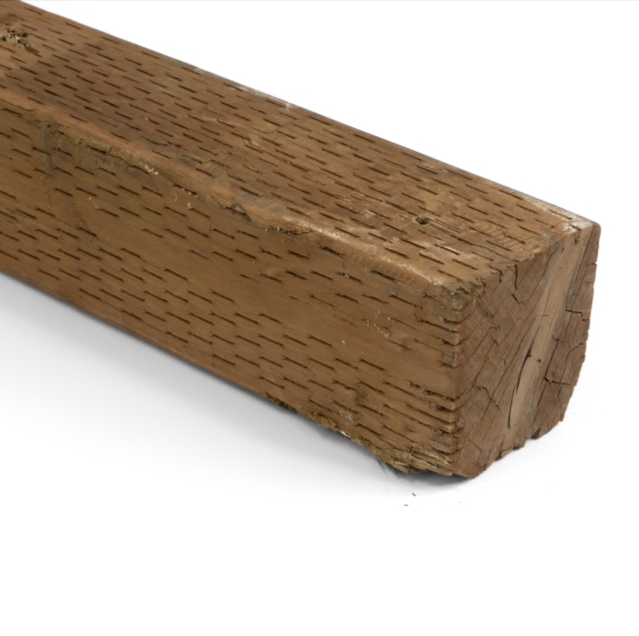 4 Inch x 4 Inch x 6 Foot Pressure Treated Wood Fence Post for Residential and Commercial Fencing