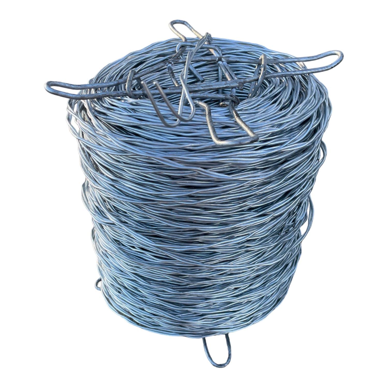 12-1/2 Gauge Galvanized Barbless Wire, 1350 Foot Roll for Chain Link Fence