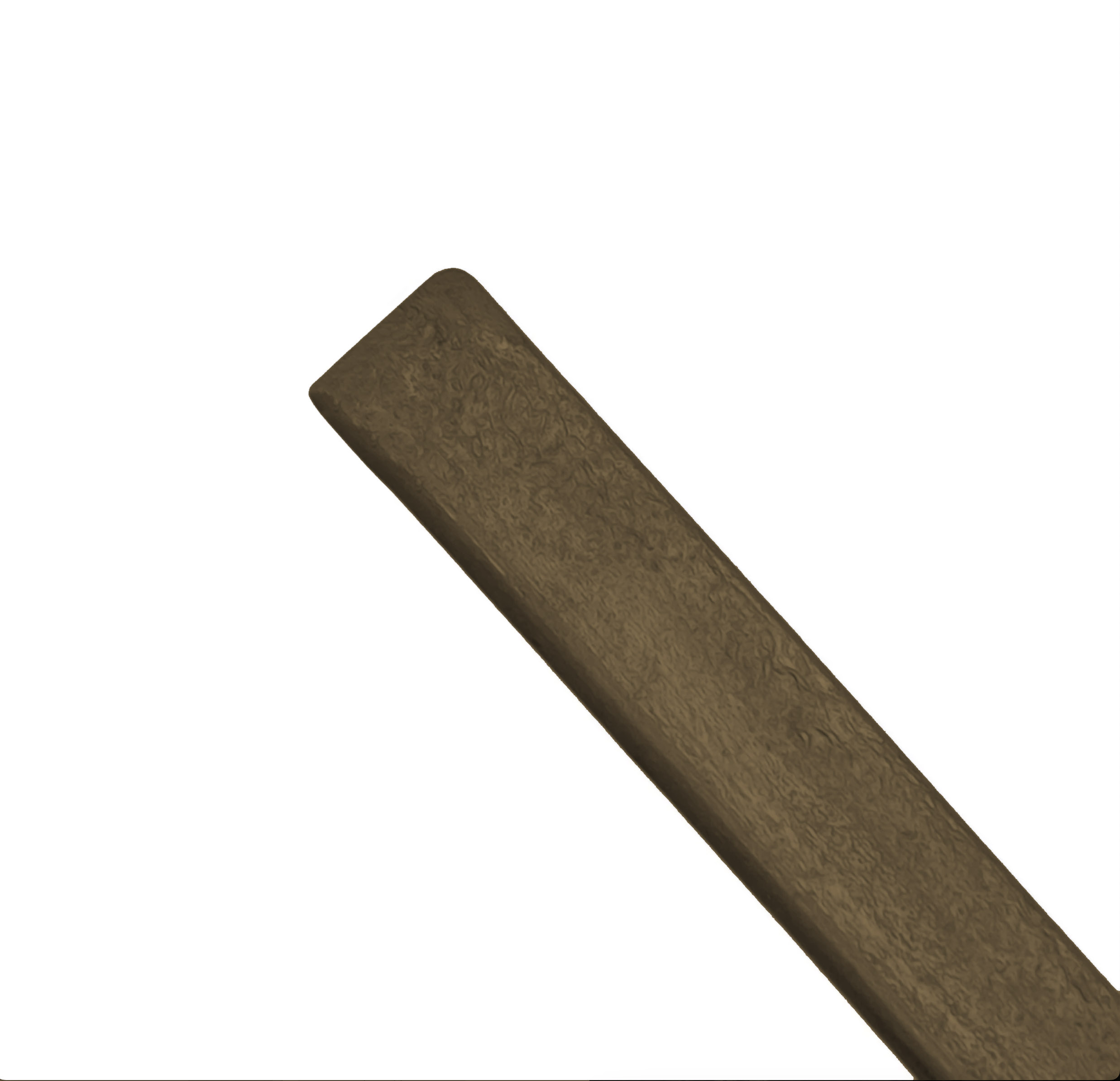 Brown Steel Chain Link Fence Tension Bar – 48 Inch x 5/8 Inch – Heavy Duty Fence Fitting