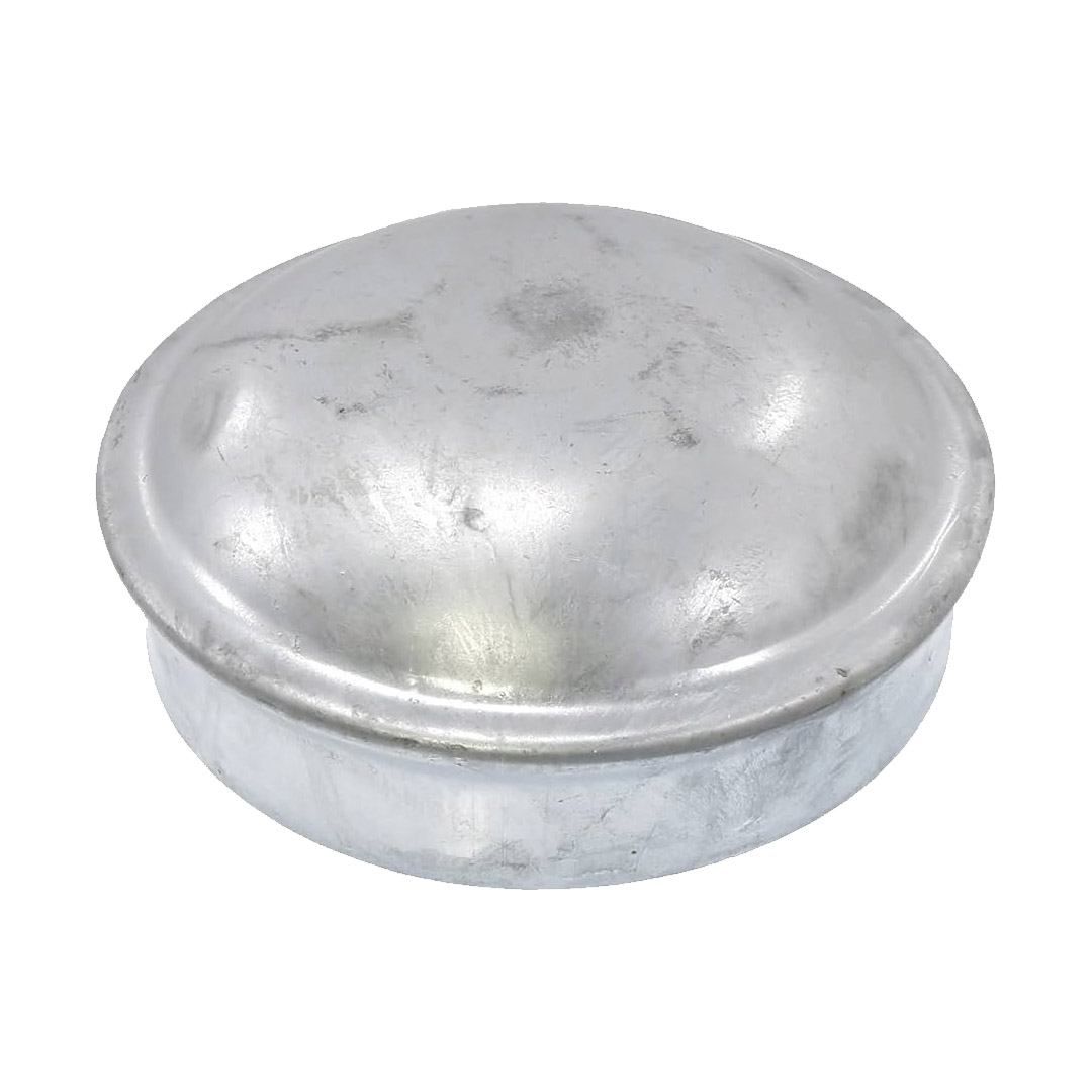 Galvanized Dome Post Cap for 1 7/8 Inch Chain Link Fence Posts