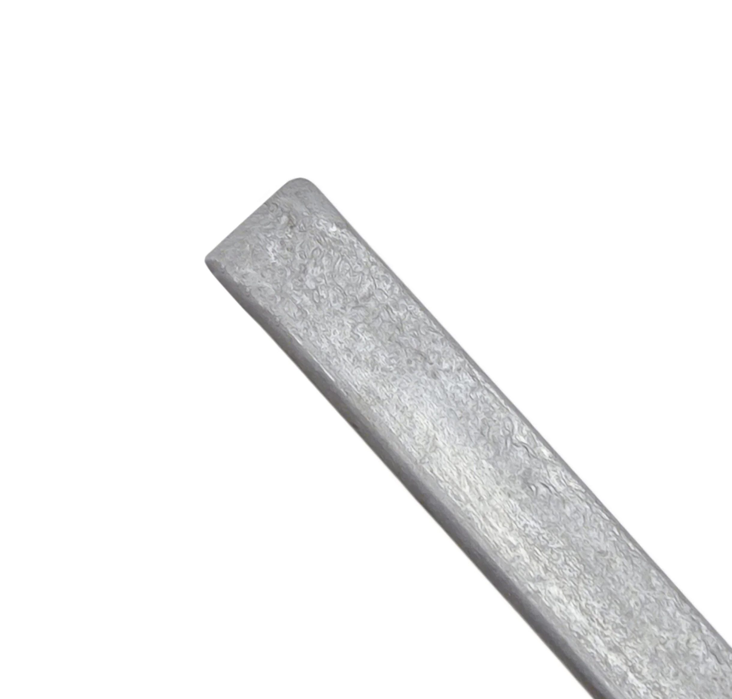 Galvanized Steel Chain Link Fence Tension Bar – 60 Inch x 5/8 Inch