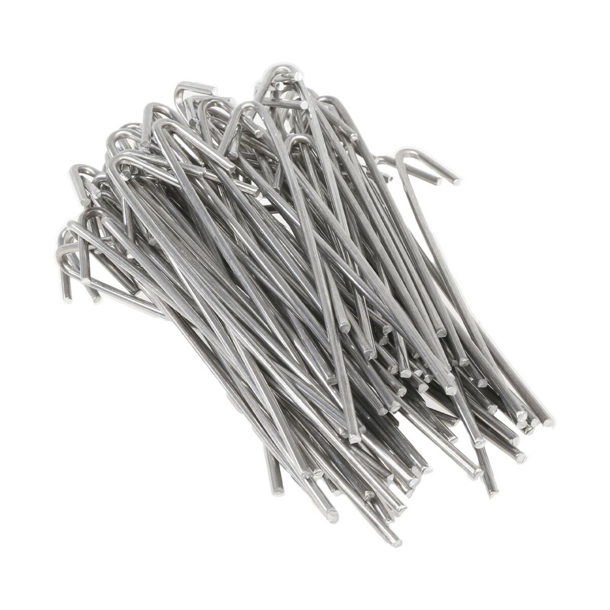 8 1/4 Inch 6 Gauge Aluminum Chain Link Fence Tie Wires – 100 Pack