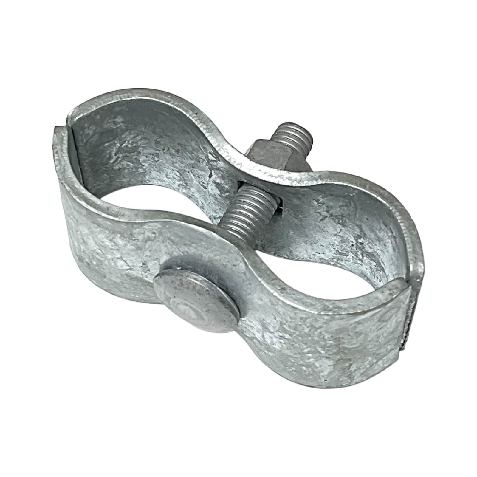 Galvanized Chain Link Panel Clamp for 1-5/8 Inch x 1-5/8 Inch Fence Panels